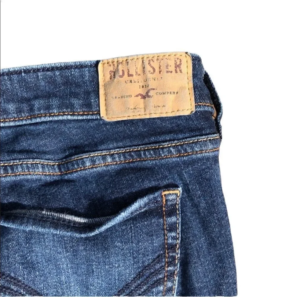 HOLLISTER DENIM BLUE JEANS W:28 L:31 (7R)